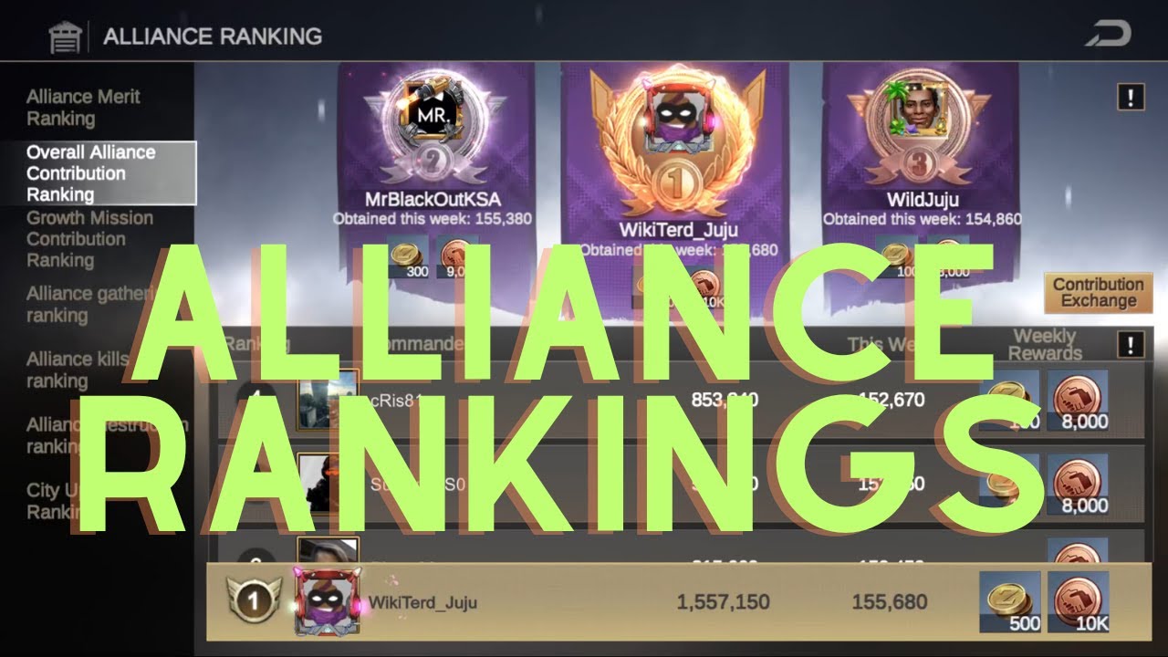 Alliance Rankings & Alliance Shop | Last Fortress Guide |  How to Climb Alliance Rankings