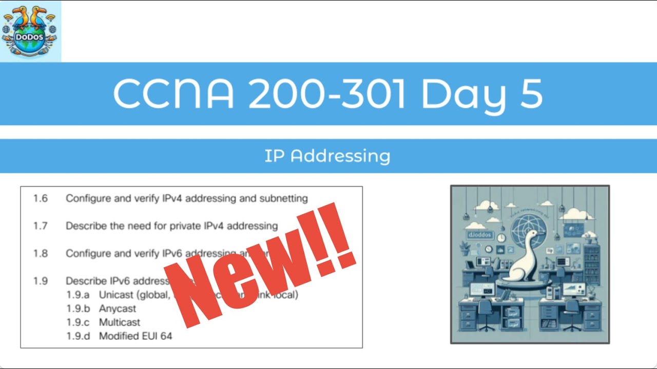 📚 Free CCNA Course - Ultimate Guide to IP Addressing - Day 5 - 30-Day CCNA Training Series