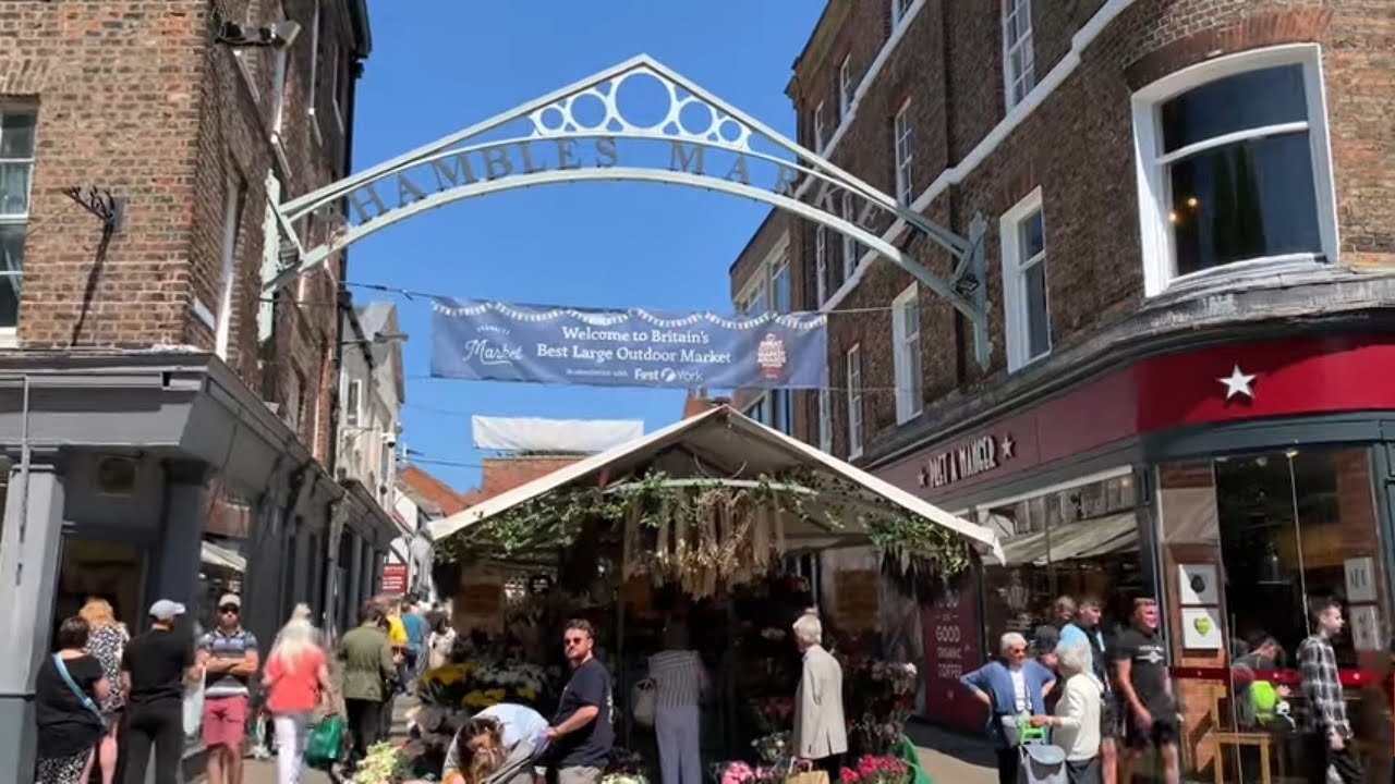 The Shambles Market York, England