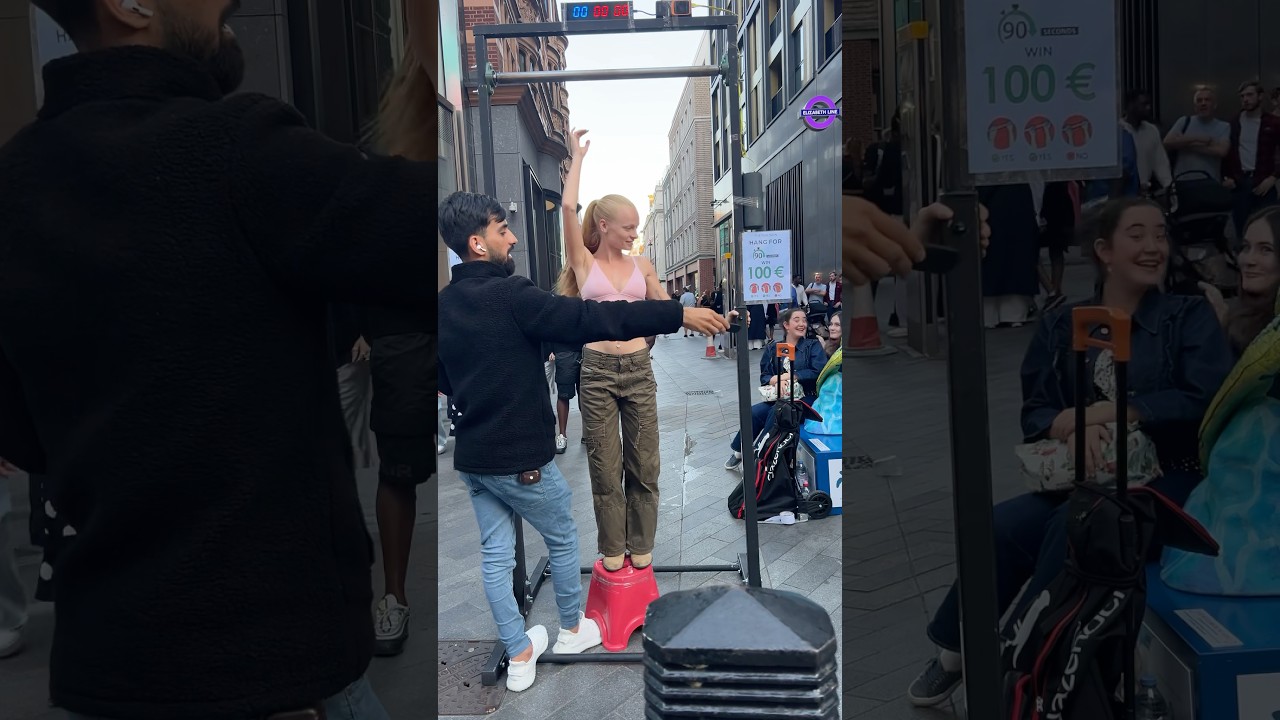 IMPOSSIBLE Deadhand Challenge on Oxford Street London&hellip; 😳