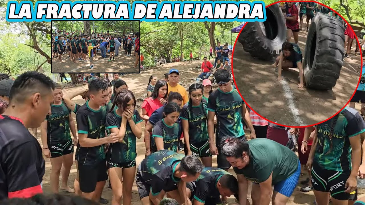 Momento de tensión se vivió tras accidente de alejandra