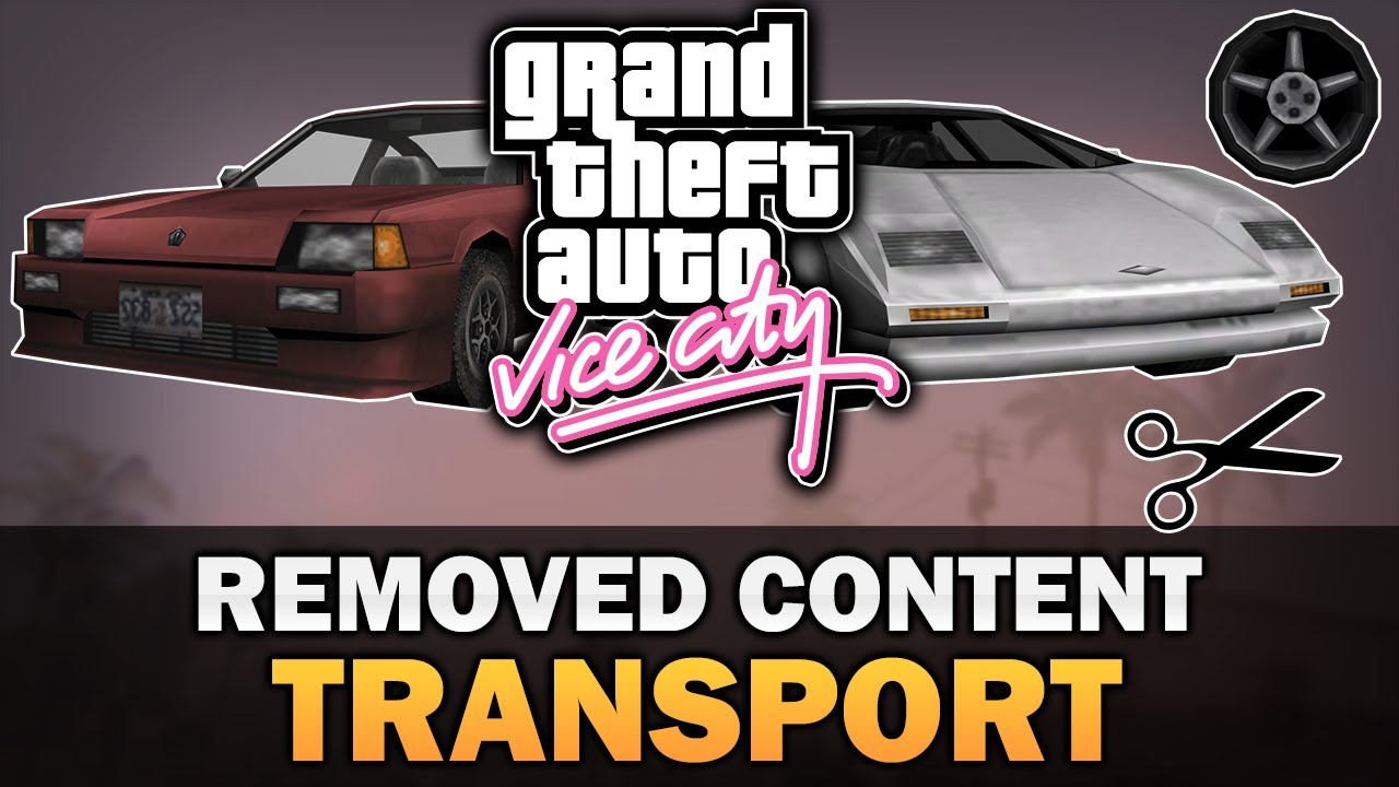 GTA VC - Removed Transport [Text video]