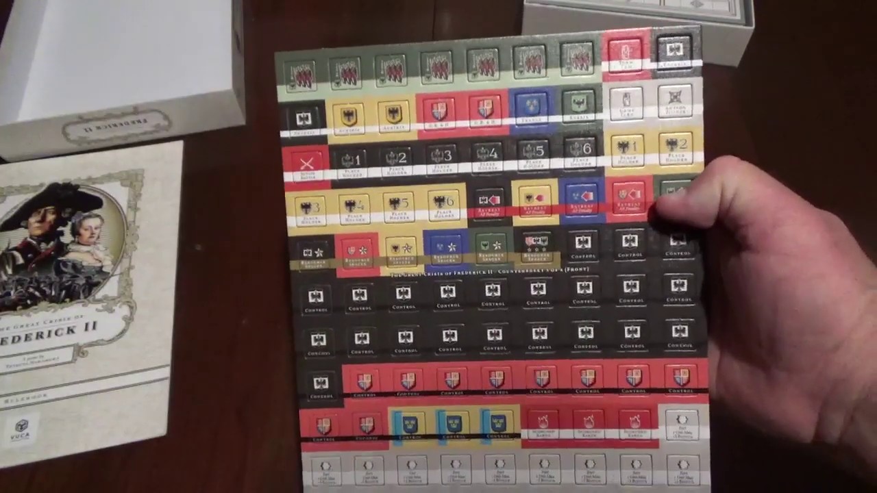Bare Bones Wargaming; The Great Crisis of Frederick II Unboxing