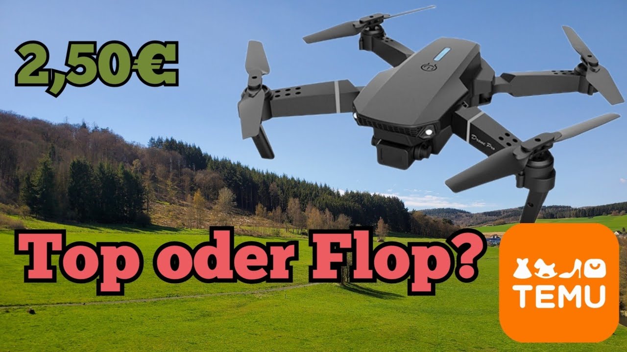 Günstige 2,50€ Drohne im Test | Abgehoben oder Abgestürzt? | E88 Pro
