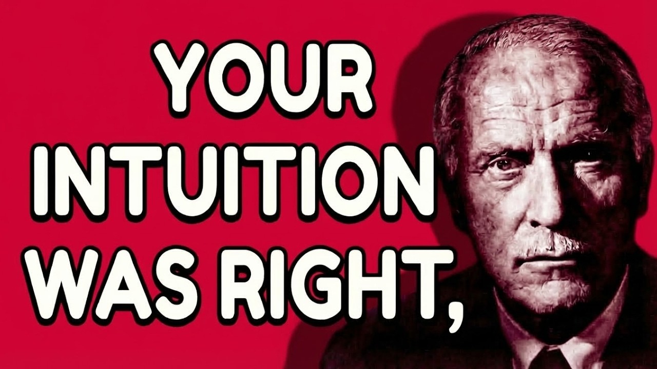 Someone Is Coming In With a Confession That Confirms Your Intuition – Carl Jung