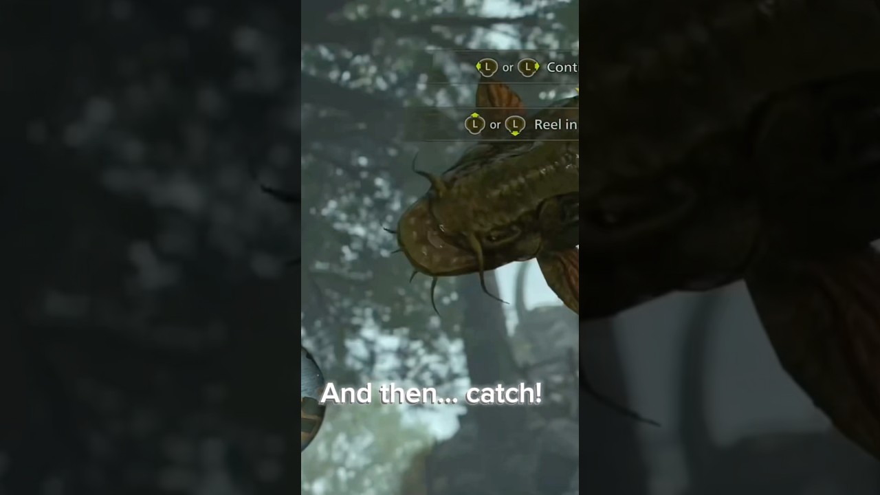 How to avoid the big fish mini-game #gaming #mhw #monsterhunterwilds #shorts #monsterhunter