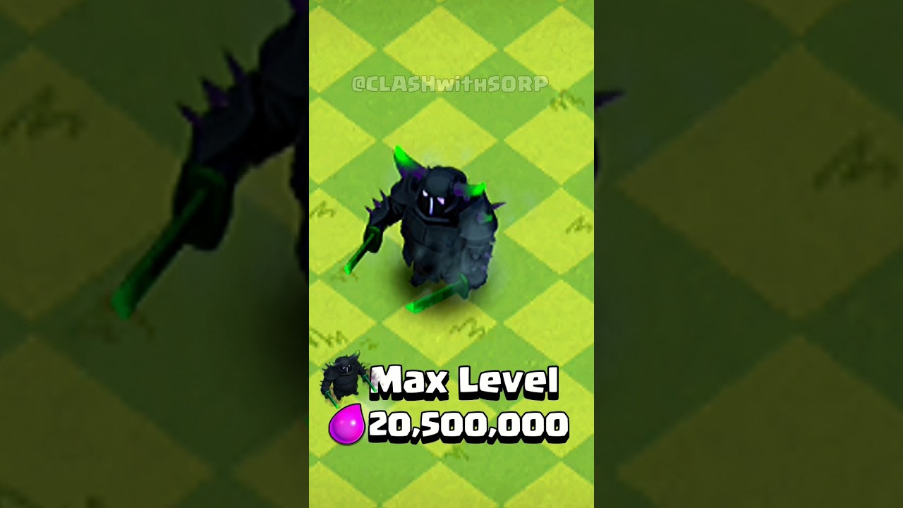 P.e.k.k.a Level 1 to Max Level Transformation ✓ Clash of Clans