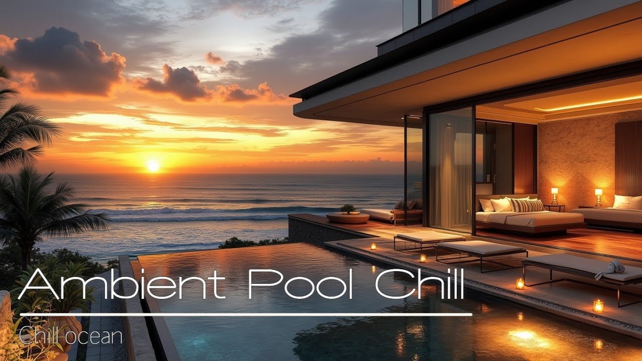 Oceanfront Chill Music Deep Focus Work Study Ambient Chillstep Luxury Villa Chill