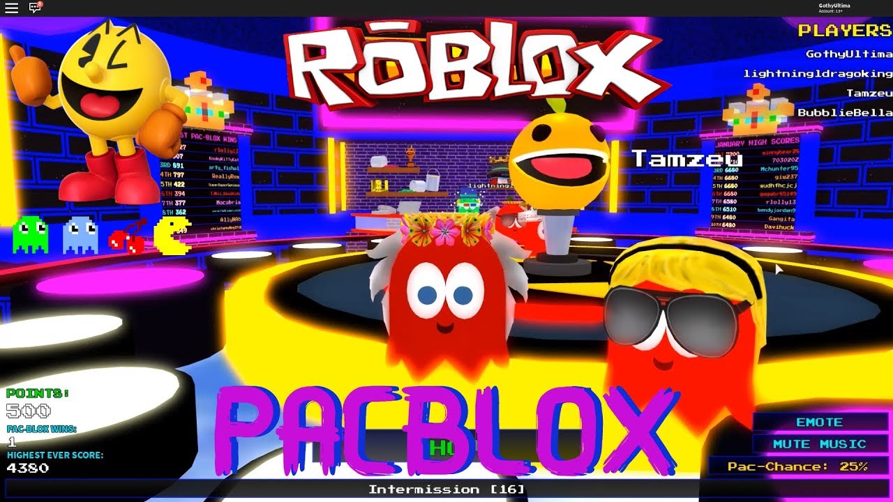 FREE VIRTUAL 3D PACMAN! 3D MULTIPLAYER PACMAN GAME! ROBLOX PACBLOX PAC BLOX