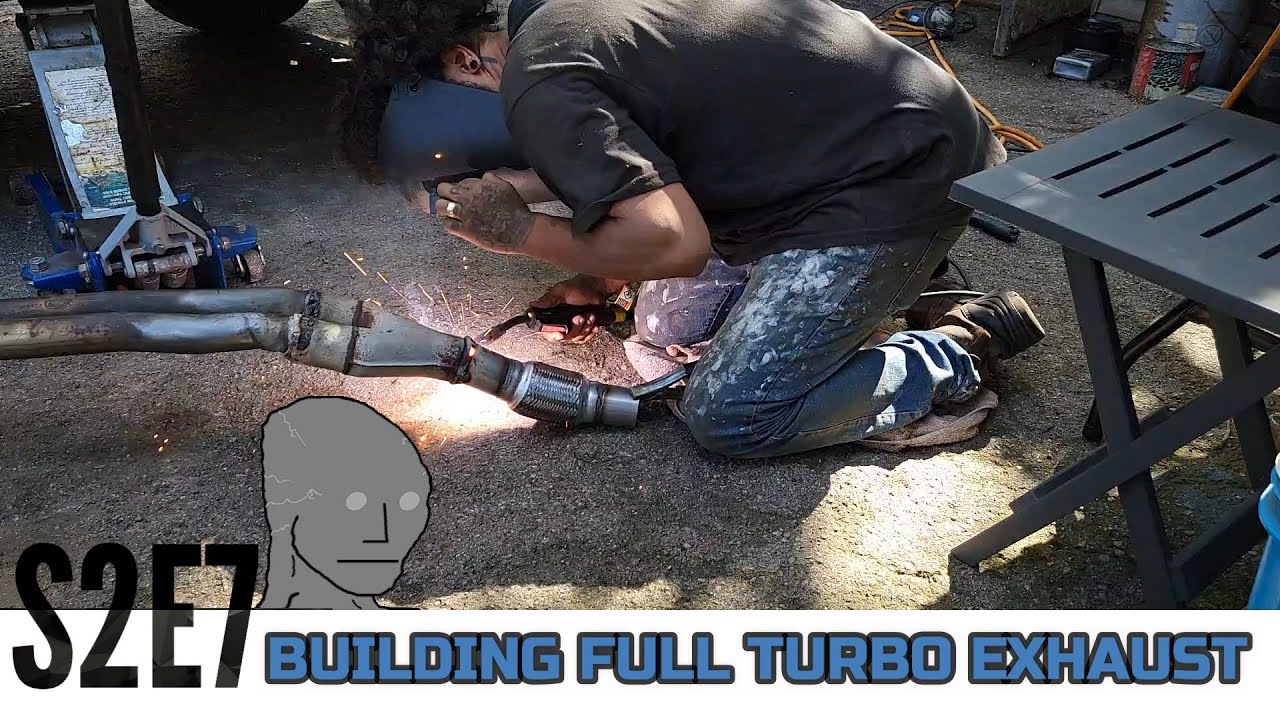 S2E7 - Building The Full Turbo Exhaust - Turbo BMW E46 325xi