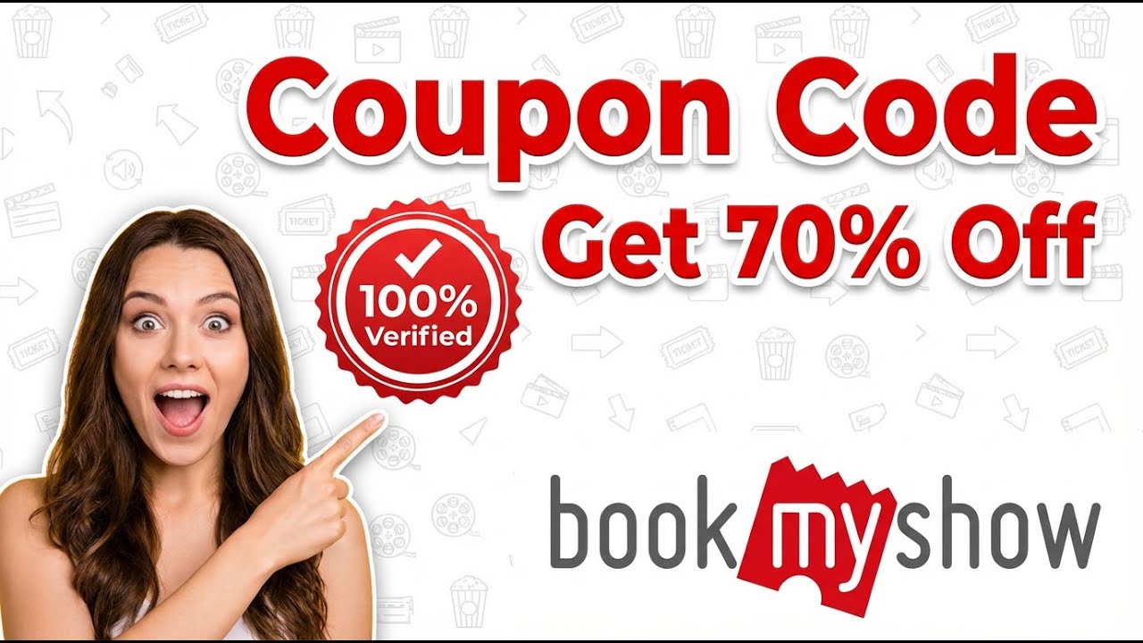 ✨ BookMyShow Coupon Code - Get 50% OFF + FREE Tickets (2026)
