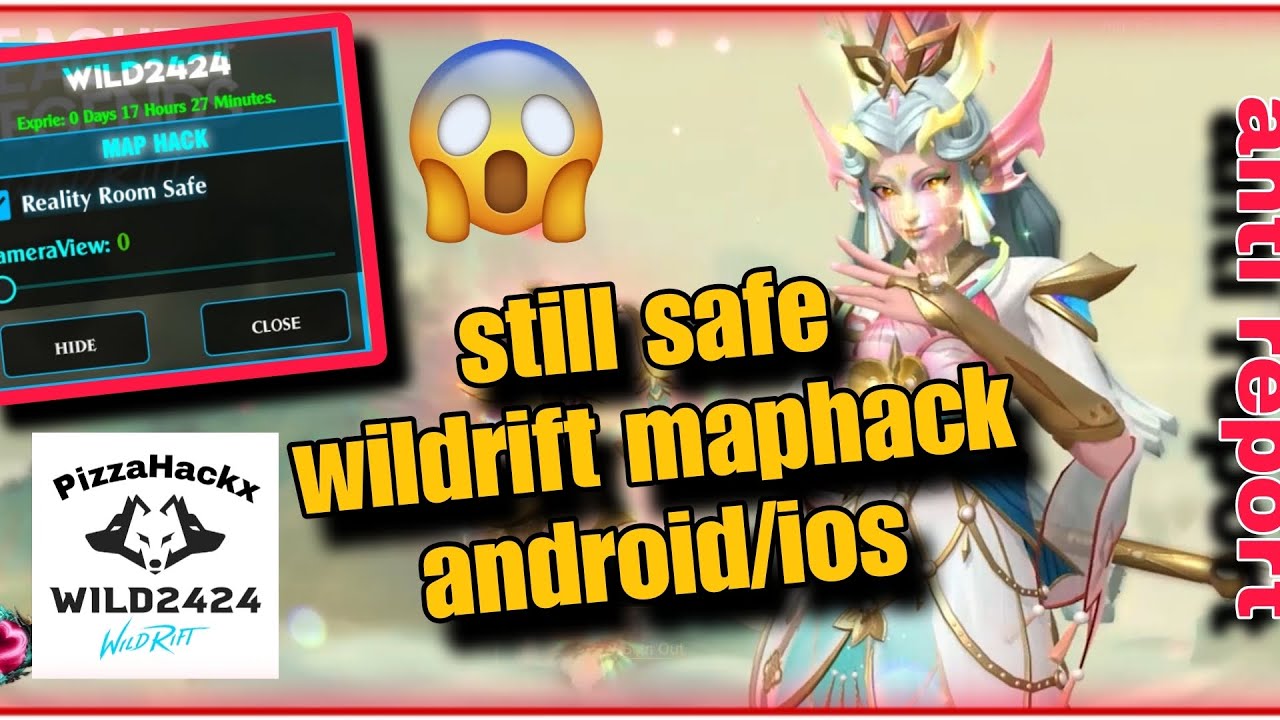 wildrift maphack with fov still safe 100% no ban