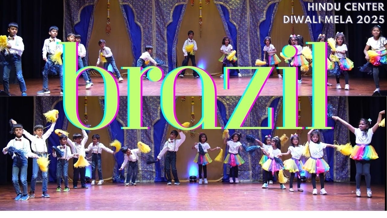 Hindu Center Diwali Mela 2025 - Brazil Dance