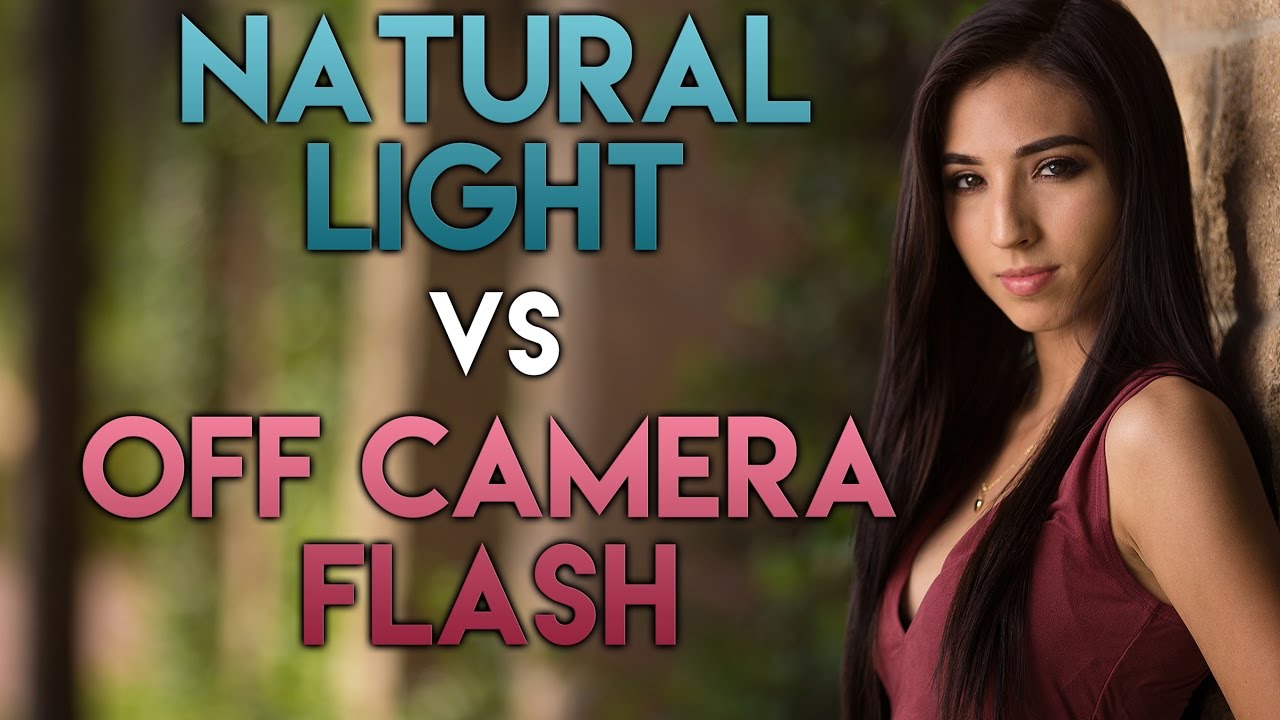 Natural Light VS Off Camera Flash - HSS Visual Demonstration w/ XPLOR 600 & Canon 6D