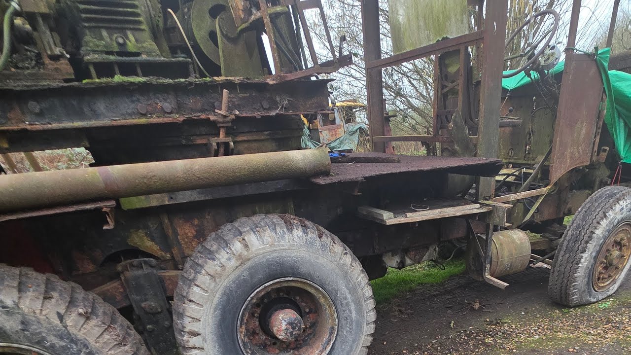 Abandoned Thornycroft Amazon Coles Crane – First Inspection & Pre-Start Checks | Part 1