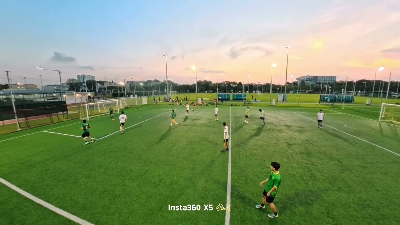 Second Game in one day 🤪 #football #soccer #singapore #jurongTown #insta360x5 
