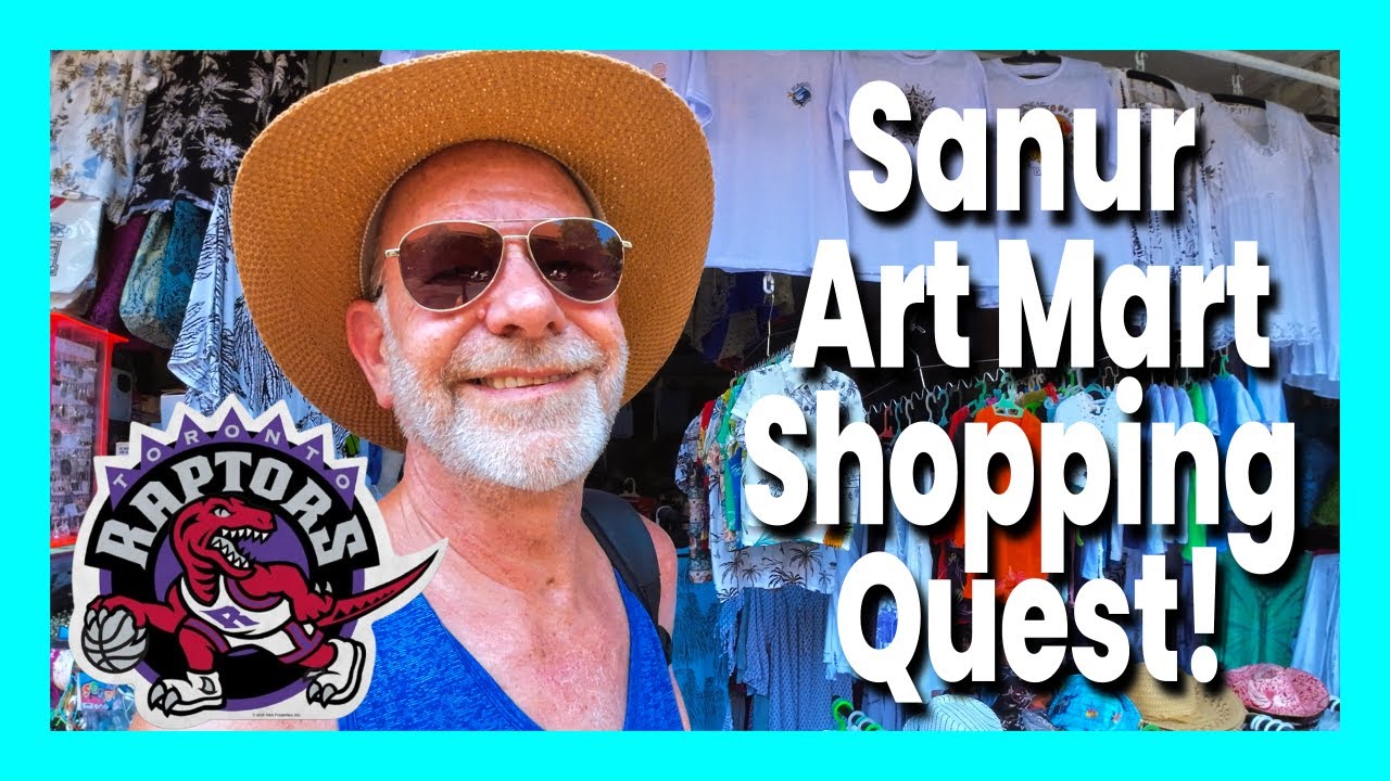 Sanur Shopping Adventure at Jaya Kesuma Art Market: 🏀Raptors Singlet Hunt