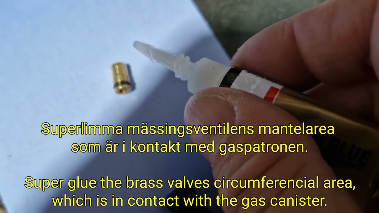 Thermacell smart refill adapter with butane gas / Fylla på Thermacell med tändargas