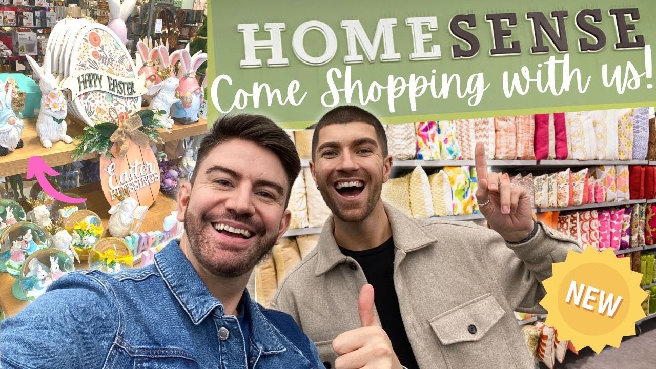 WHAT'S NEW IN HOMESENSE! *SPRING & EASTER* | COME SHOPPING WITH US! | MR CARRINGTON 2023