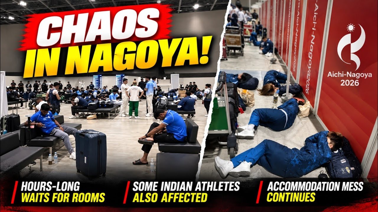 Asian Games 2026: Chaos in Nagoya! Athletes face hours-long waits just to get their rooms. 