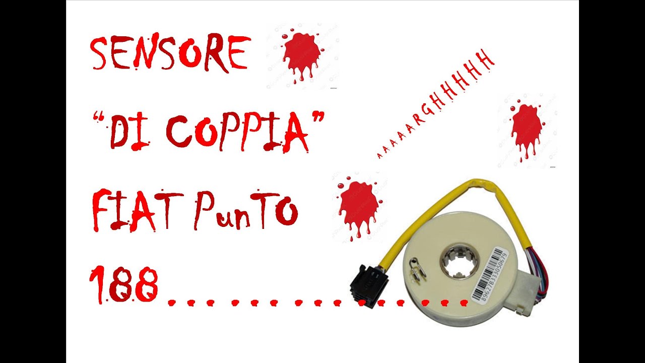 Sensore di coppia fiat punto 188 - 2022, la rivelazione.......