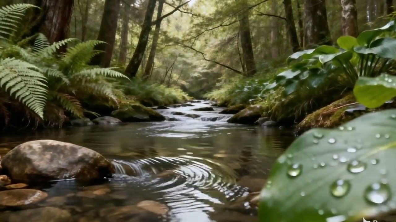 Peaceful River Sounds - Relaxing Water Flow Ambience | Naturia Soundscape