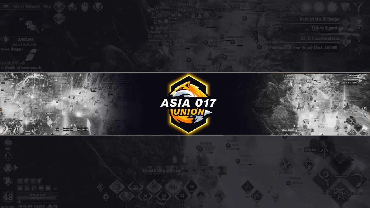 Legend of YMIR: Server Battle 12.02 - ASIA 017 vs ASIA 016 | F2P Volva POV - 1st battle.