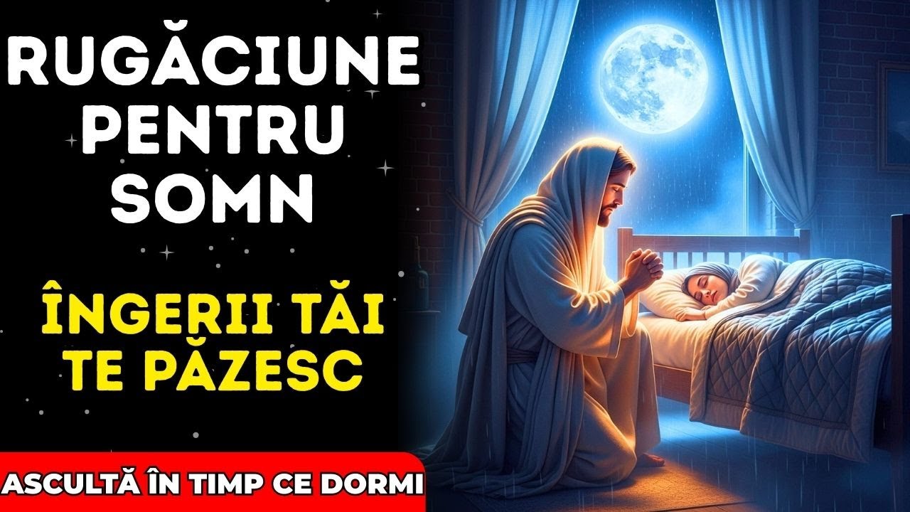 🙏 RUGĂCIUNE PUTERNICĂ PENTRU A DORMI ÎN PACE : Dumnezeu Are Grijă de Tine În Această Noapte ✨