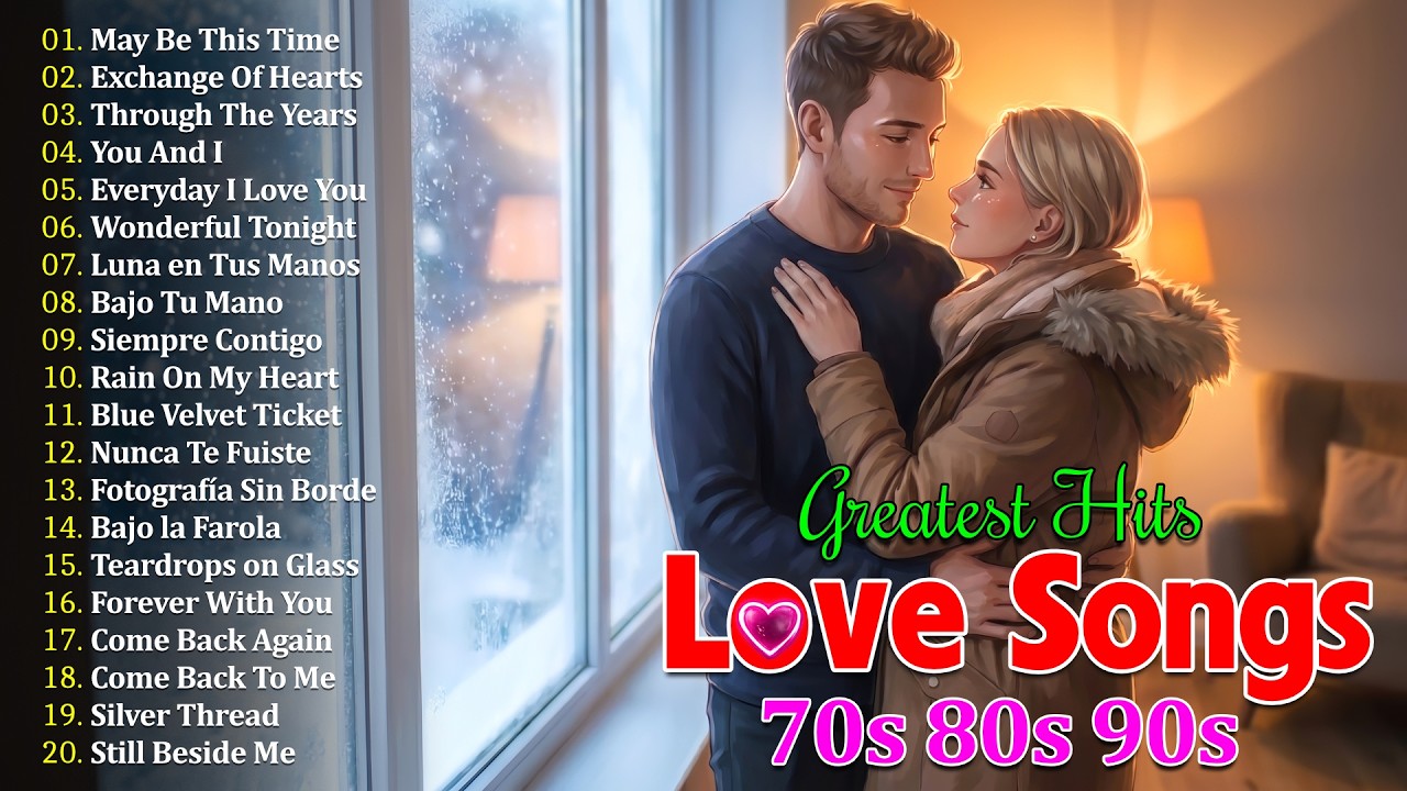 Love Songs 80s 90s ❤️ Best Relaxing Heart Touching Ballads &ndash; Timeless Romance