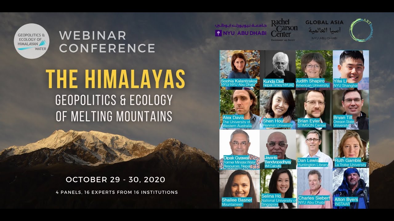Geopolitics & Ecology of Melting Mountains (Conference Highlights)