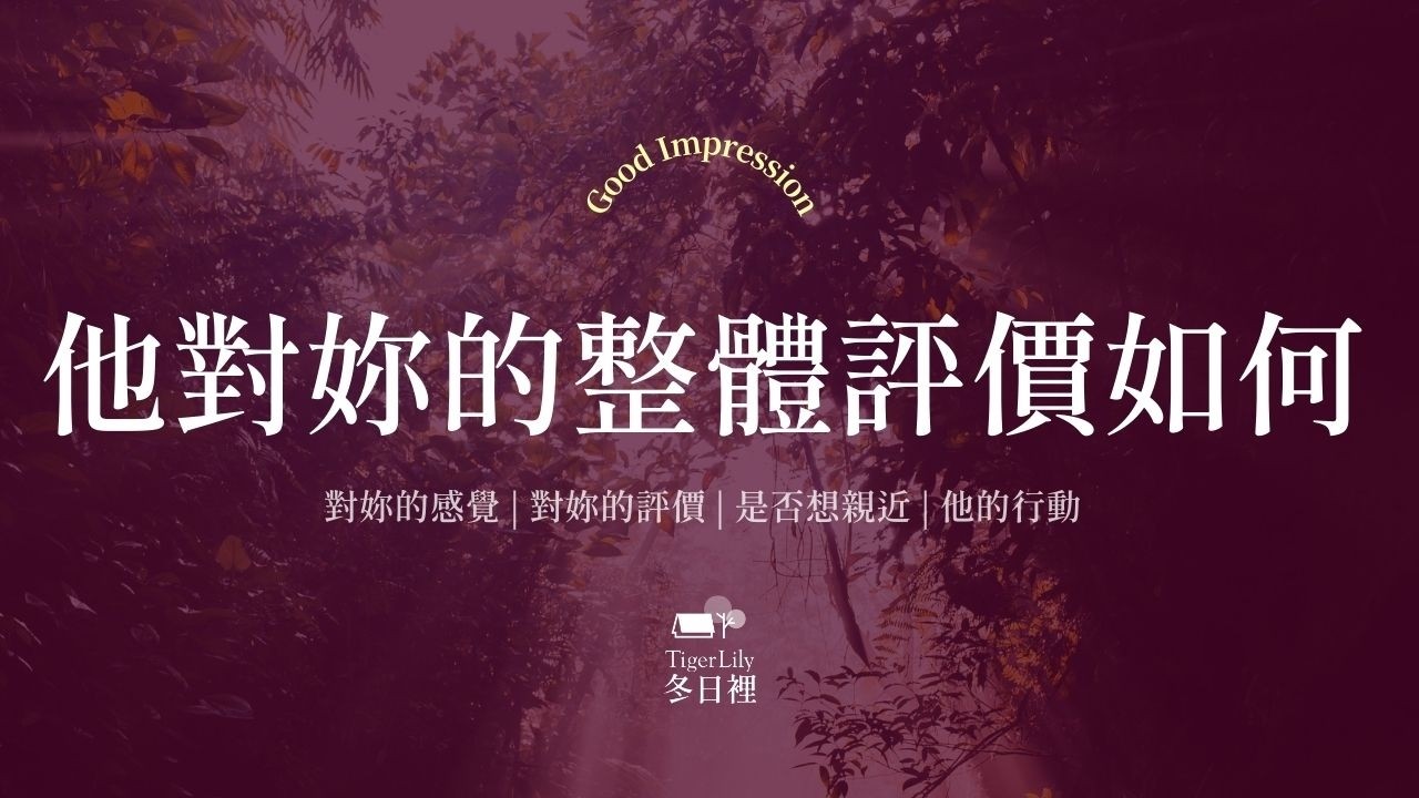 💖塔羅占卜🔮他對妳的整體評價如何💖對妳的感覺 | 是否想靠近 | 他的行動✨Good Impression🌜