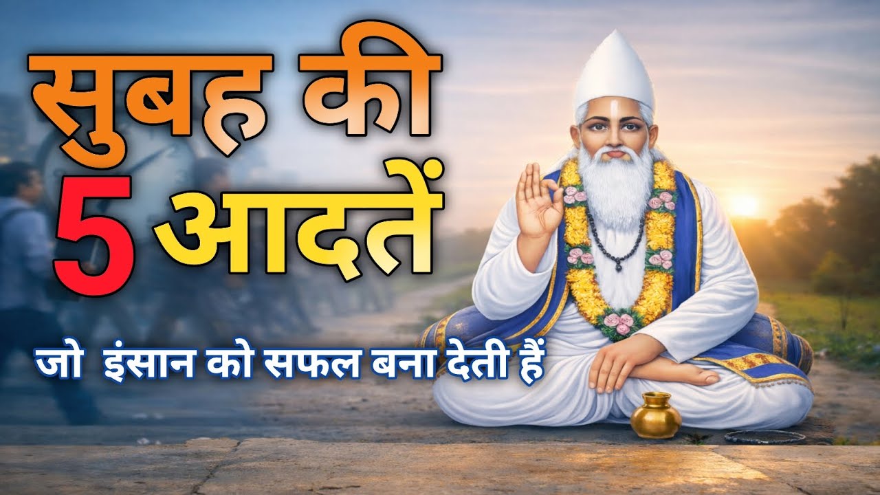 सुबह की ये 5 आदतें — जो साधारण इंसान को सफल बना देती हैं