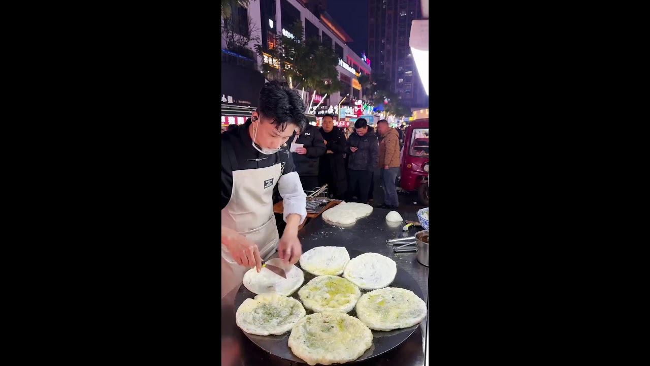 Street special snacks live broadcast