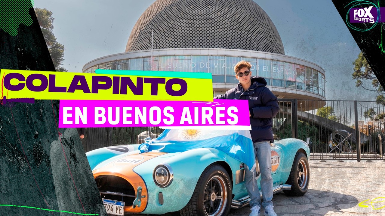 COLAPINTO en BUENOS AIRES | TODOS los DETALLES de su EXHIBICI&Oacute;N con ALPINE en ARGENTINA