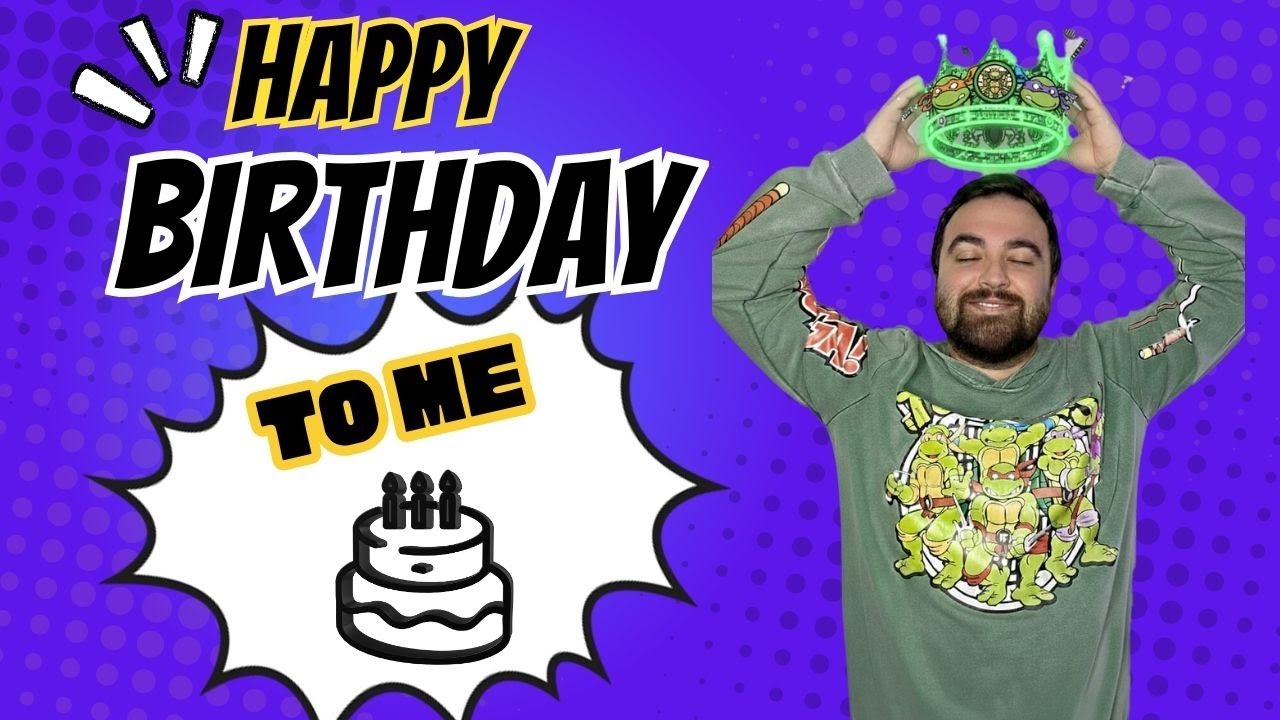 Regalitos de cumpleaños y una adicción llamada Tortugas Ninja  💚🐢