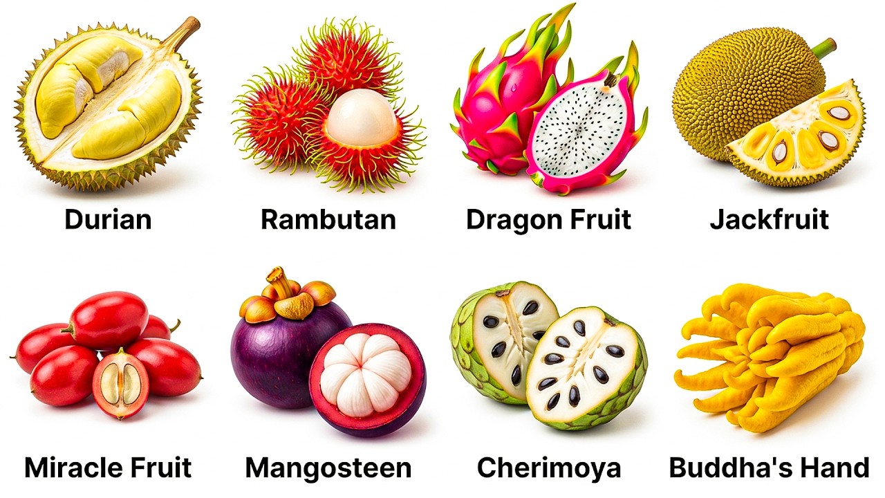 All Rare Fruits Explained in 10 Minutes