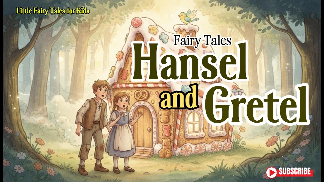 Hansel and Gretel |  Little Fairy Tales for Kids |