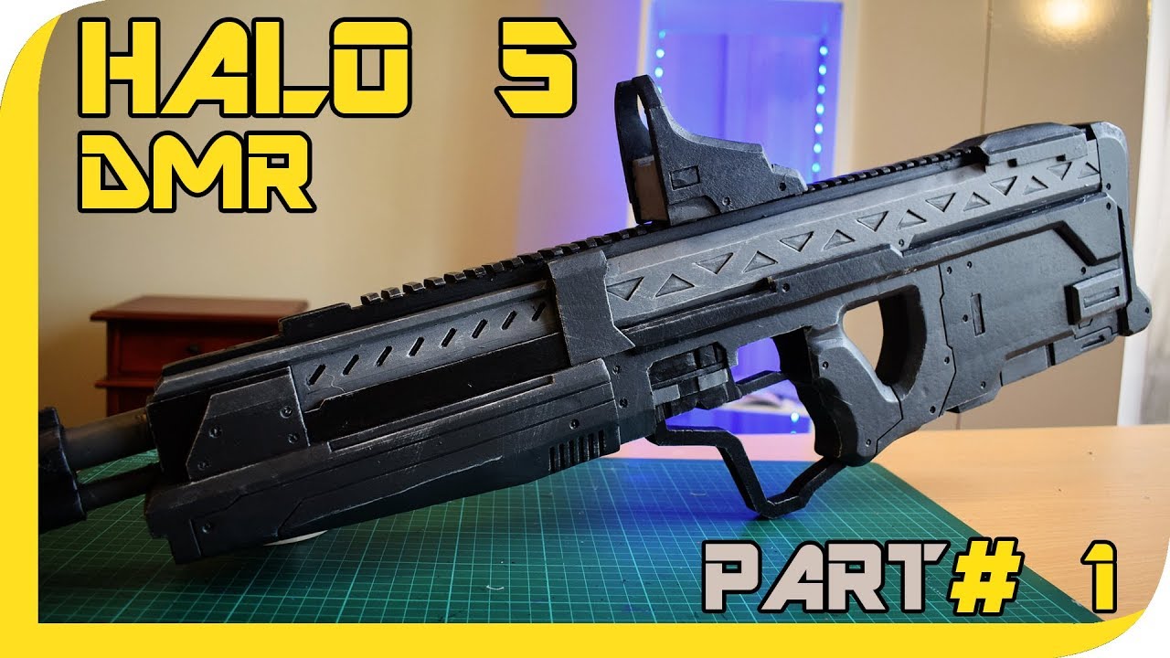 ИНСТРУКЦИЯ: Косплей-реквизит DMR из Halo 5 — Часть 1