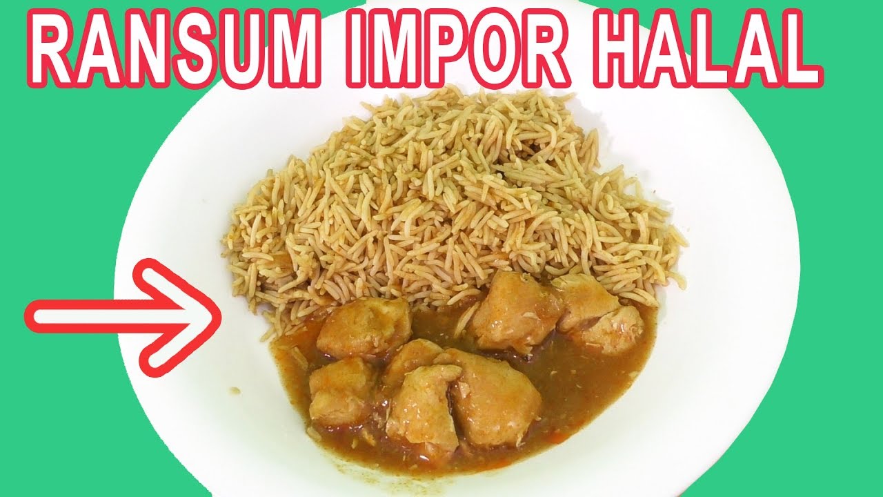 NYOBAIN RANSUM IMPOR ENAK, HALAL, CANGGIH, UNTUK CAMPING