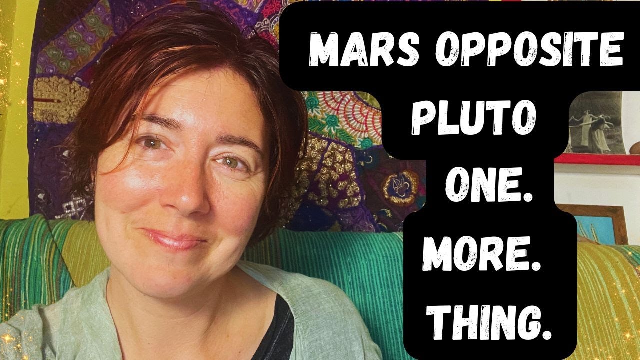 Mars Opposite Pluto- Let's go radical...toward healing | Astrology