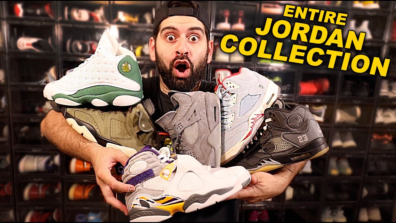 My ENTIRE Jordan Sneaker Collection!! *BEST ON YOUTUBE*