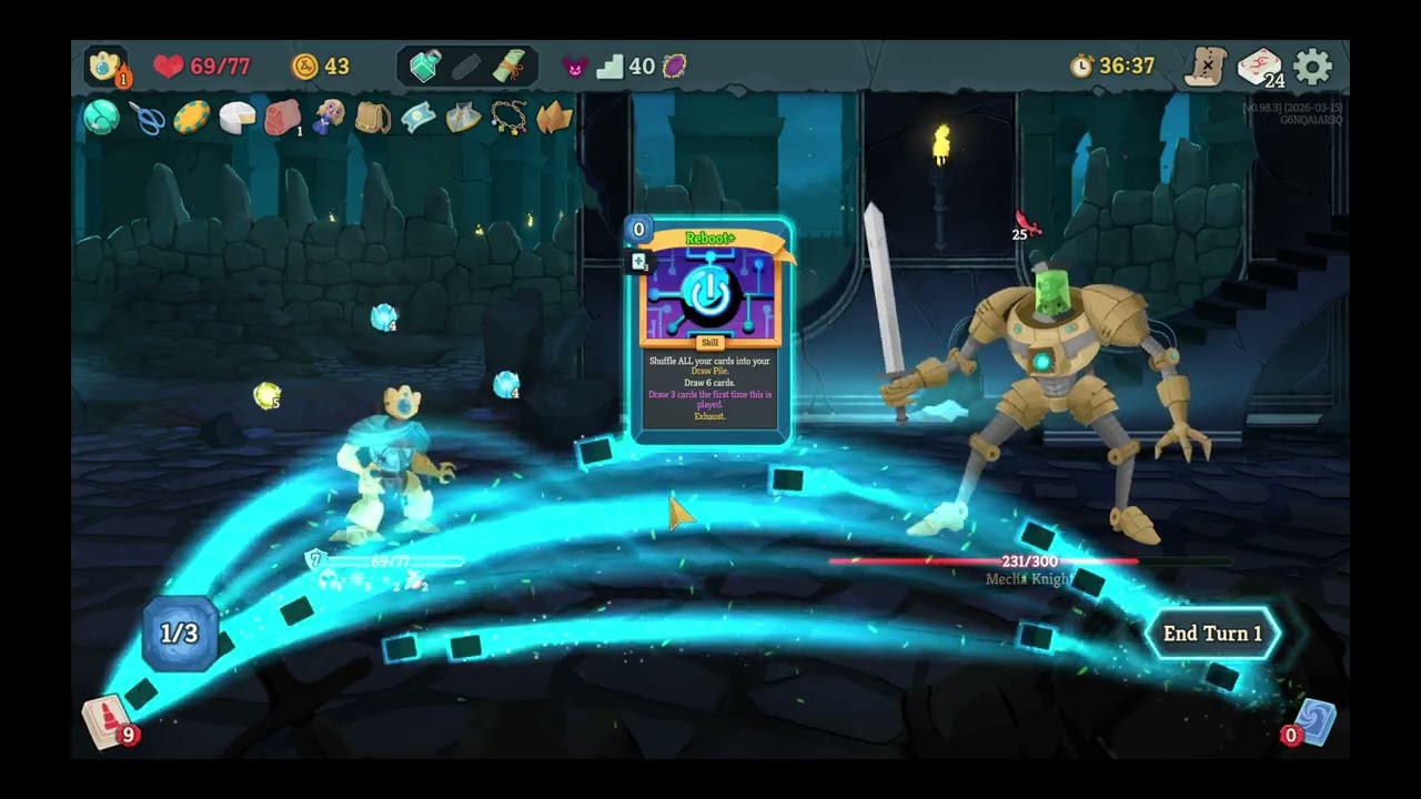 Defect - Reboot cycling deck - Slay the Spire II act 3
