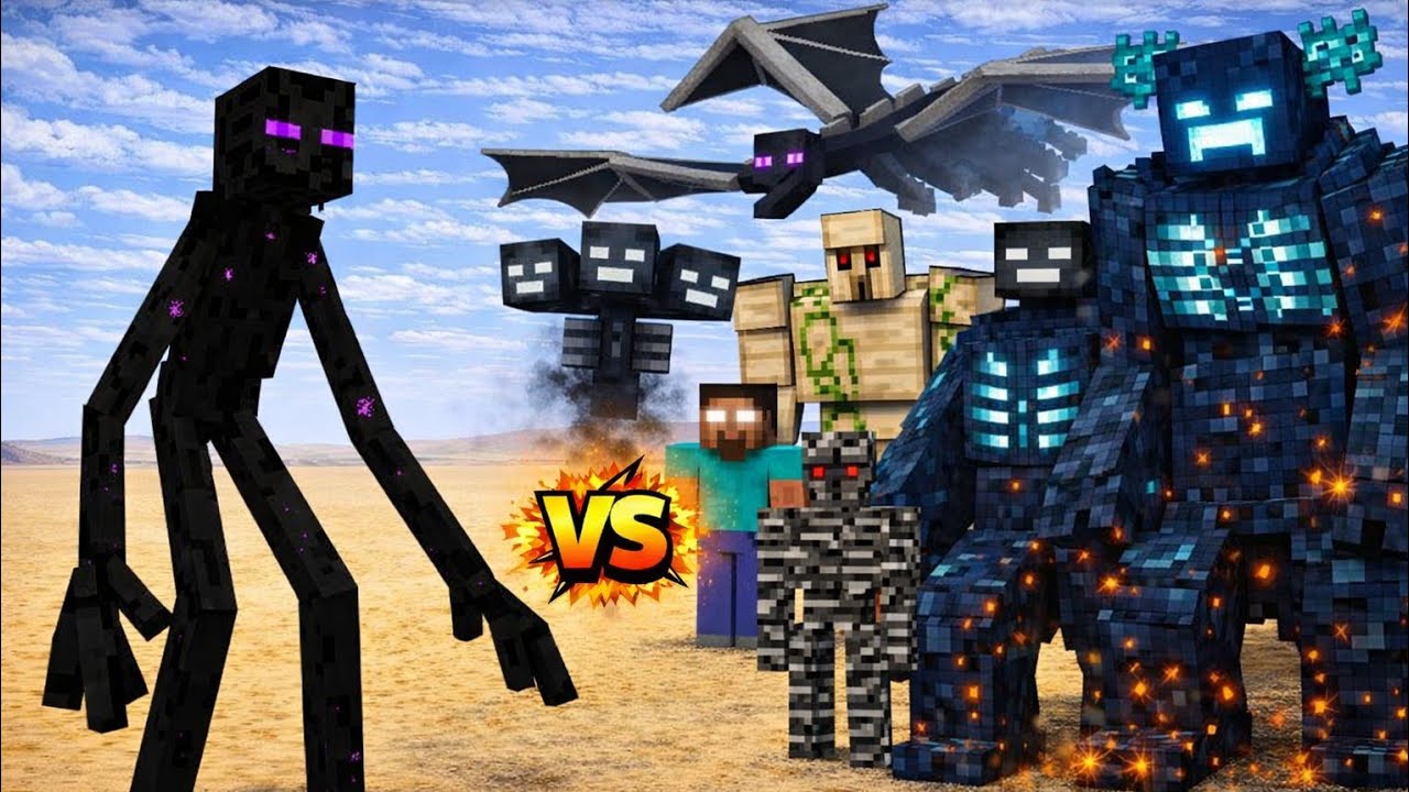 NO BOSS CAN ESCAPE THE MUTANT ENDERMAN 👁️🔥