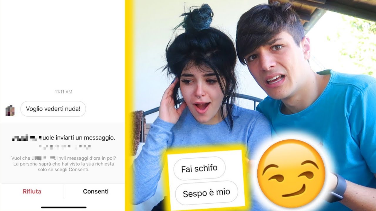 REAGISCO ai DIRECT *HOT* della MIA RAGAZZA (*imbarazzante*)