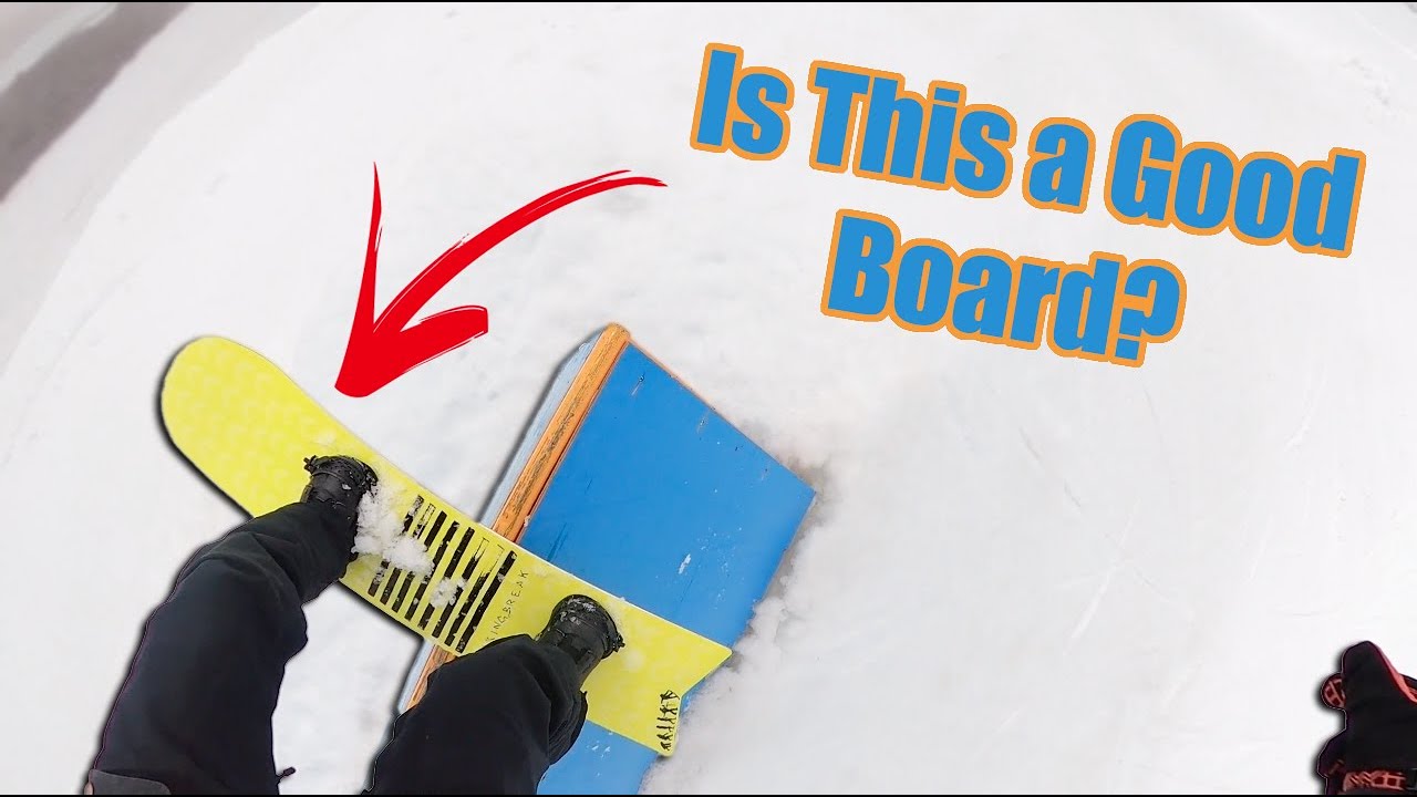 Snowboarding the Powder Park Snowboard! - (Season 4, Day 167)