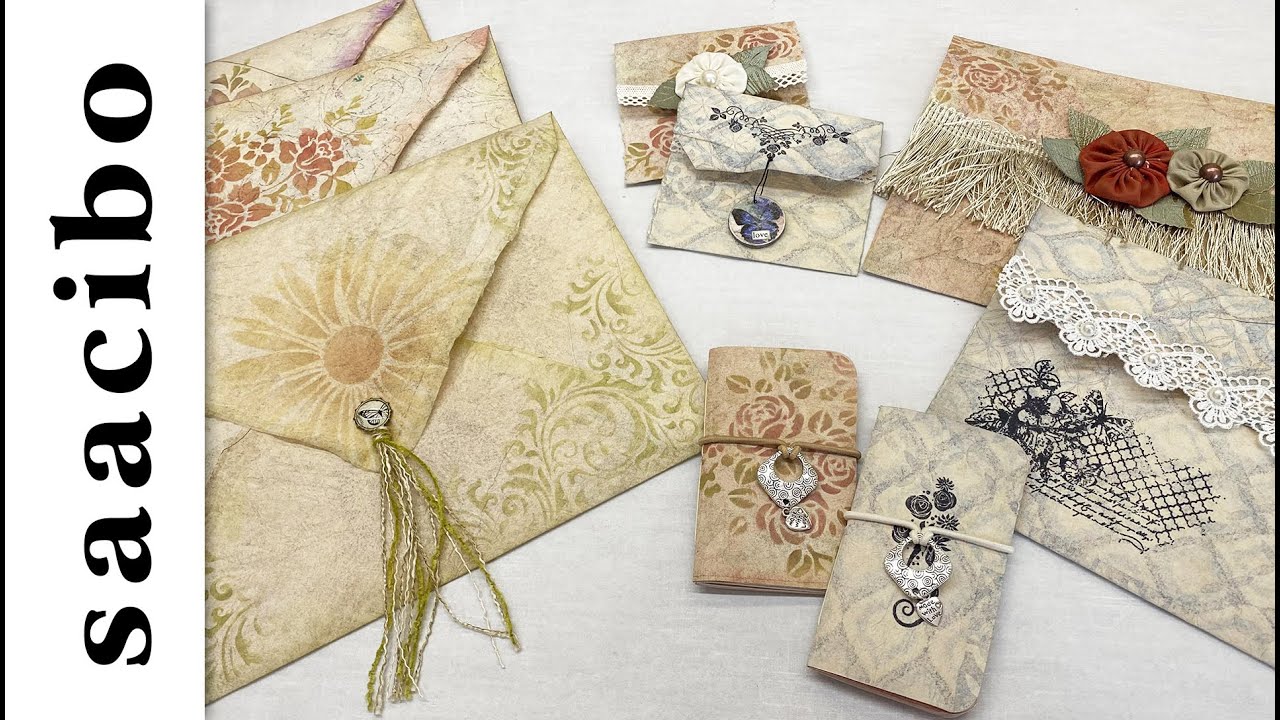 Handmade Napkin Paper - FAQ Answered - Making Large Envelopes And More