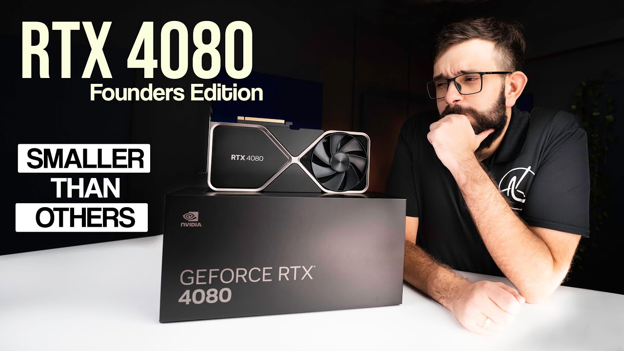 NVIDIA RTX 4080 FE GPU Unboxing