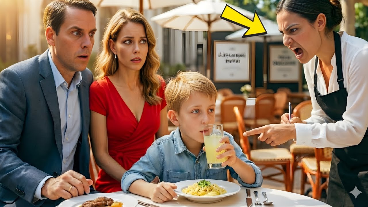 &bdquo;Deine Verlobte hat etwas in das Essen deines Sohnes getan!&ldquo;&mdash;schrie die Kellnerin&hellip;und der Million&auml;r