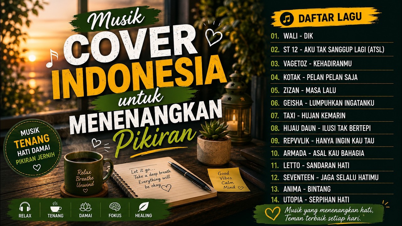 Kumpulan Band 2000an | Lagu Cover Populer Paling Enak Didengar Saat Kerja & Santai 2026