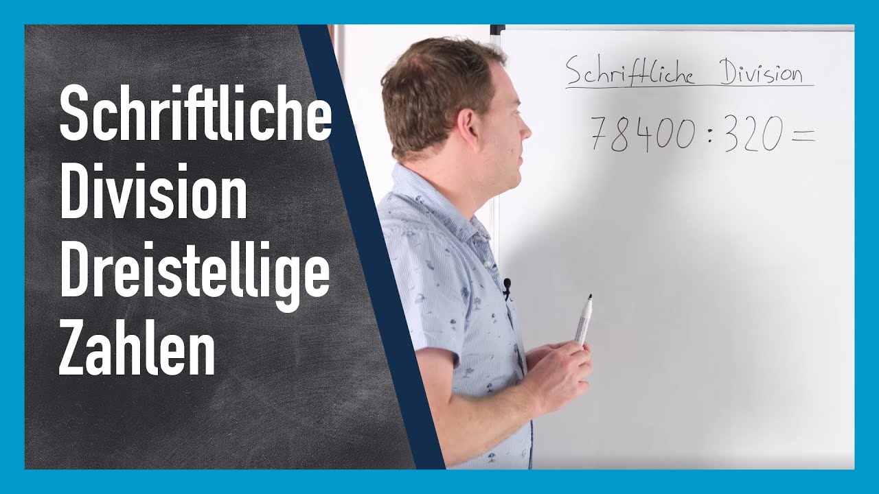 Schriftliche Division mit dreistelligen Zahlen | www.gut-erklärt.de